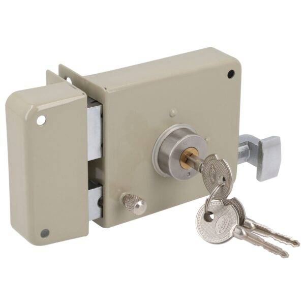 Cerradura de sobreponer función instala fácil, izquierda, llave tetra, blíster Lock