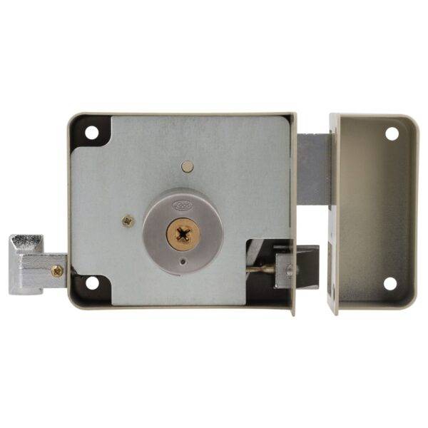 Cerradura de sobreponer función instala fácil, izquierda, llave tetra, blíster Lock