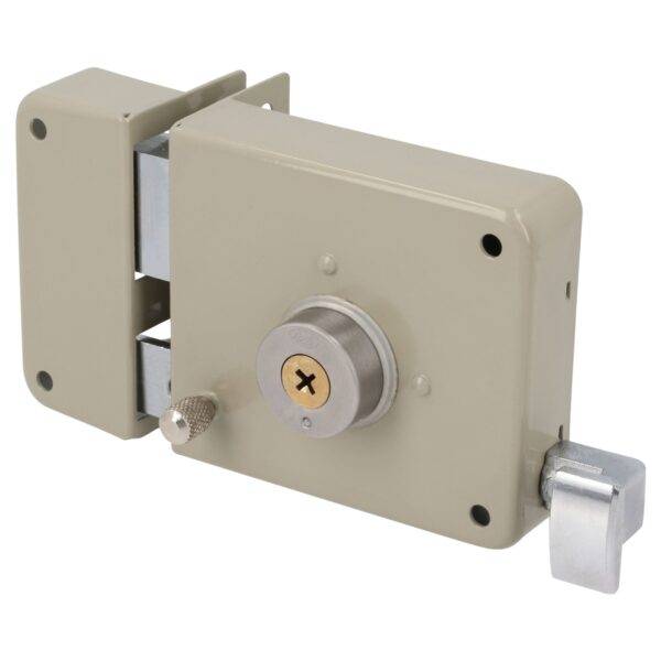 Cerradura de sobreponer función instala fácil, izquierda, llave tetra, blíster Lock