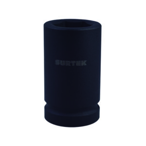 Dado de impacto largo en pulgadas, cuadro 1", 6 puntas, 1-1/4" Surtek