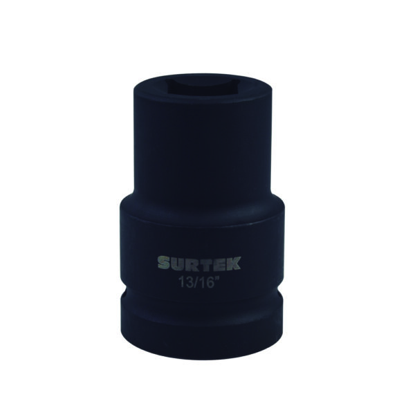 Dado de impacto, cuadro 1", para capuchón 13/16" Surtek