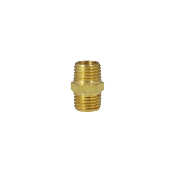 Conector de latón 1/4" NPT, macho Surtek
