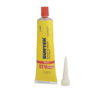 Silicón para alta temperatura, color rojo en tubo, 70 gr Surtek