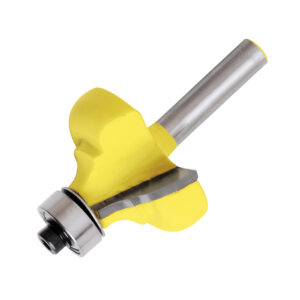 Broca para router de acero moldadura clásica con balero 1-3/8" zanco de 1/4" Surtek