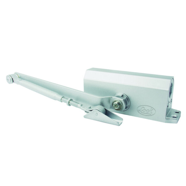 Cierrapuertas hidráulico con capacidad de 45-65 Kg, 180° Lock