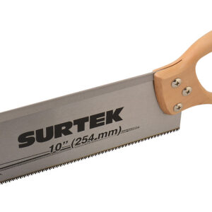 Serrucho con mango de madera de costilla de 10" Surtek