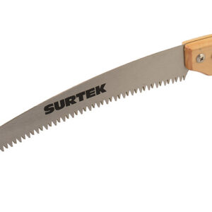 Serrucho de poda con mango de madera curvo 12" Surtek