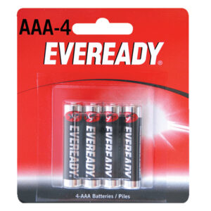 Pila alcalina Eveready® "AAA", 4 piezas Surtek