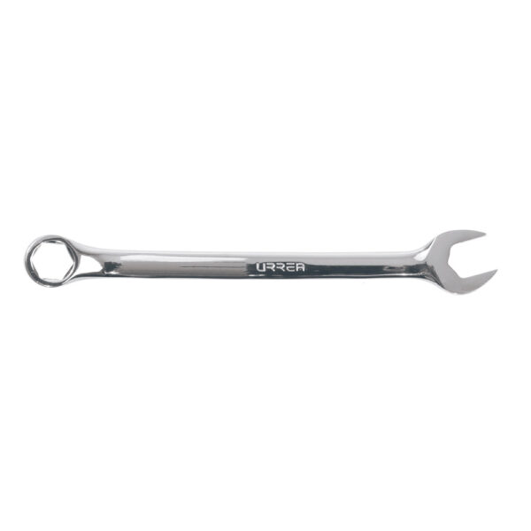 Llave combinada pulido espejo métrica, 6 puntas, 15 mm Urrea
