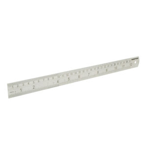 Regla de acero inoxidable 12" Surtek