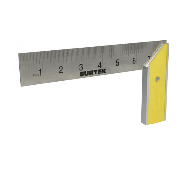 Escuadra de carpintero con mango plástico 8" Surtek