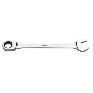 Llave combinada pulido espejo de matraca en pulgadas, 12 puntas, 15/16" Urrea