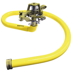 Aspersor estacionario con base metálica regulada por pulsación, 3/4" GHT Surtek