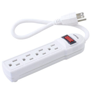 Multicontacto 4 entradas cable 30 cm Surtek