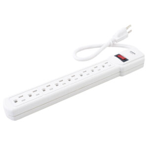 Multicontacto 7 entradas cable 30 cm Surtek