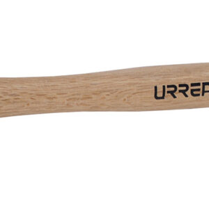 Mazo con cabeza de hule negro con mango de madera de encino de 16", 22 oz Urrea