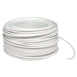 Cable eléctrico THW calibre 8, 100 m color blanco Surtek