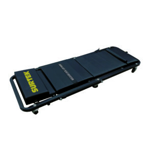 Cama-banco para mecánico ajustable acolchonada, 48" Surtek