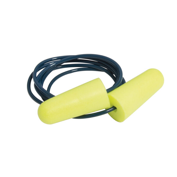 Tapones para oídos desechables con cordón NRR 28dB Surtek