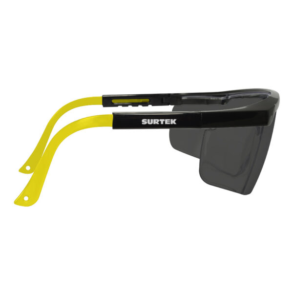 Lentes de seguridad modelo ajustable, oscuros Surtek