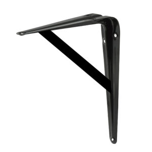 Ménsula con soporte color negro 13 x 20" Surtek