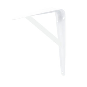 Ménsula con soporte color blanco 10 x 16" Surtek
