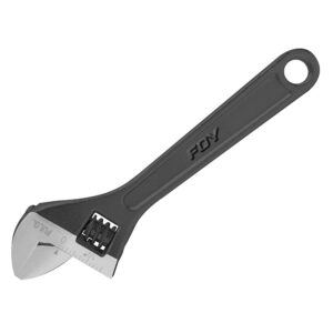 Llave ajustable pavonada 10" Foy