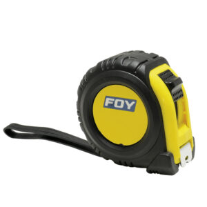 Flexómetro con carcasa anti-impacto 7.5 m x 1" Foy