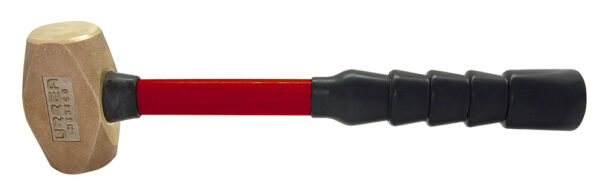 Marro de bronce con mango de fibra de vidrio de 15", 3.1 lb Urrea