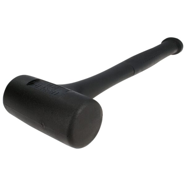 Mazo de golpe seco tapas fijas de alto impacto con mango Rubber grip de 12-1/8", 52 oz Urrea
