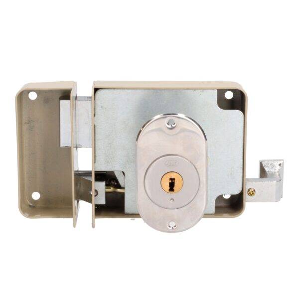 14CS_k Cerradura de sobreponer función instala fácil, derecha, llave de puntos, blíster Lock