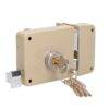 14CS_pt01 Cerradura de sobreponer función instala fácil, derecha, llave de puntos, blíster Lock