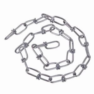 Cadena de acero al carbón tipo Víctor 2.5 mm x 30 m Surtek