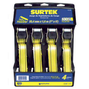 Juego de sujetadores tipo hebilla, 4 piezas Surtek