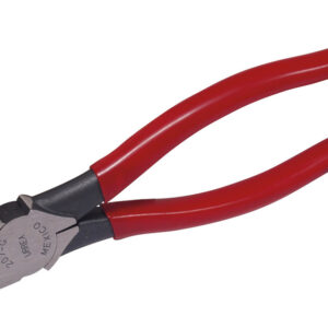 Pinza para electricista con mango rubber grip de 7-3/4" corte diagonal alta palanca Urrea