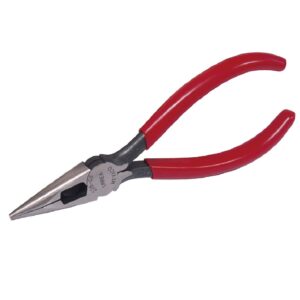 Pinza para electricista con mango rubber grip de 6-1/4" punta cónica corte lateral Urrea