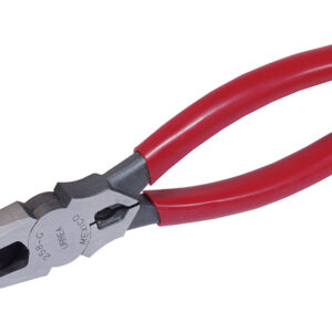 Pinza para electricista con mango rubber grip de 8-17/32" universal corte lateral quijadas Urrea