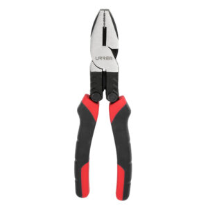 Pinza para electricista con mango bimaterial palanca compuesta de 8" universal Urrea