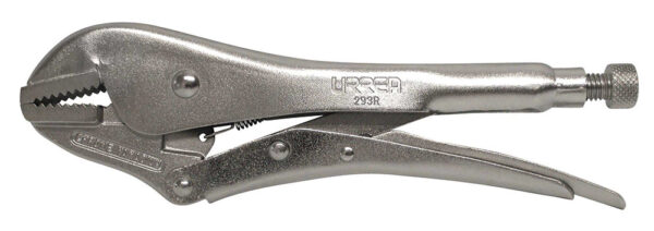 Pinza de presión de 7-1/2" quijada recta Urrea