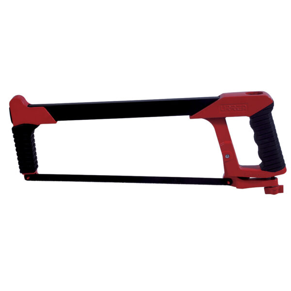 Arco de segueta de alta tensión fijo con mango bimaterial 12", 16" Urrea