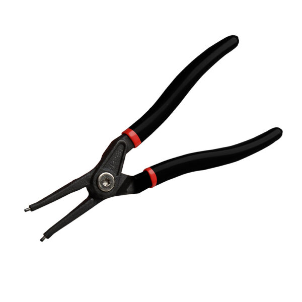 Pinza para anillos de retención con mango de vinil forjadas tipo interno ángulo de 0° Urrea