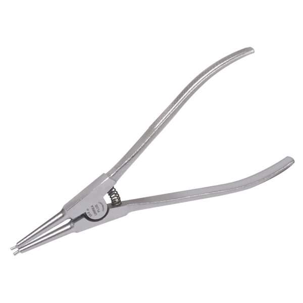 Pinza para anillos de retención con mango rubber grip forjadas tipo externo ángulo de 0° Urrea