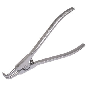 Pinza para anillos de retención con mango rubber grip forjadas tipo externo ángulo de 90° Urrea