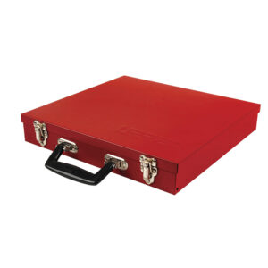 Caja metálica usos múltiples color rojo 12" x 11" x 2" Urrea