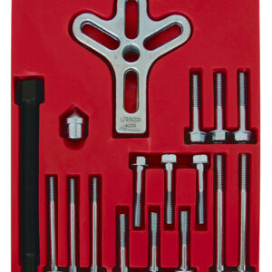 Juego de extractor automotriz de volante tipo "C", 17 piezas Urrea