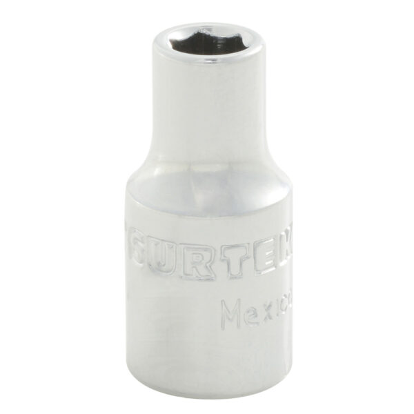 Dado cuadro de 1/4", 6 puntas, en pulgadas, 7/32" Surtek