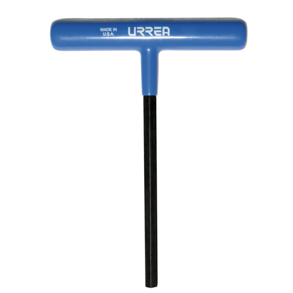 Llave hexagonal corta tipo "T" ergonómica métrica, 4 mm Urrea