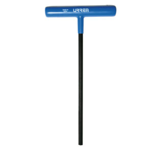 Llave hexagonal larga tipo "T" ergonómica métrica, 6 mm Urrea