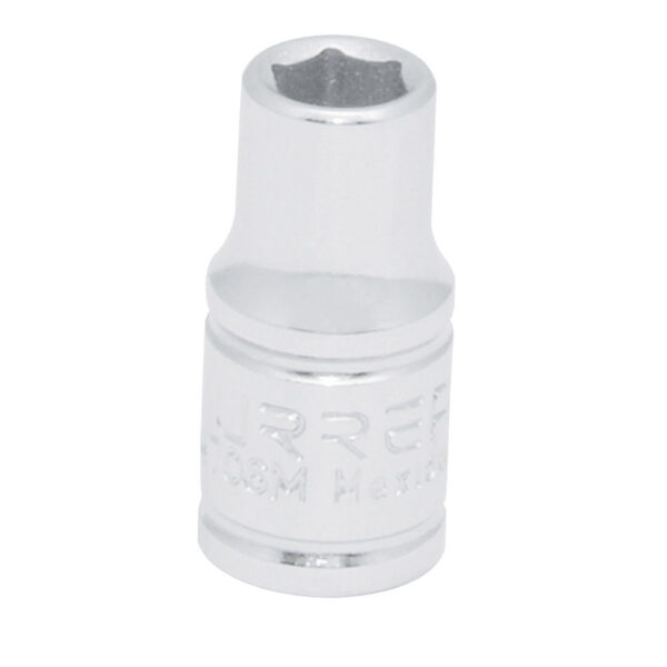 Dado cuadro de 1/4", 6 puntas, métrico, 6 mm Urrea