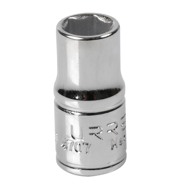 Dado cuadro de 1/4", 6 puntas, en pulgadas, 7/32" Urrea
